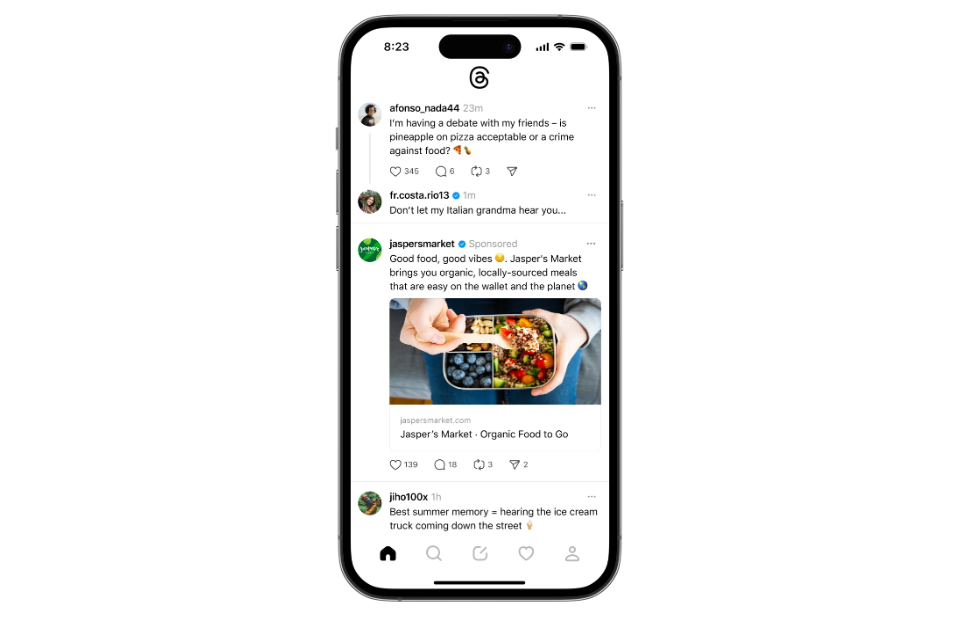 Meta Brings Ads To Threads
