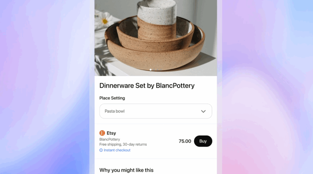 ChatGPT Brings Instant Shopping to AI Conversations