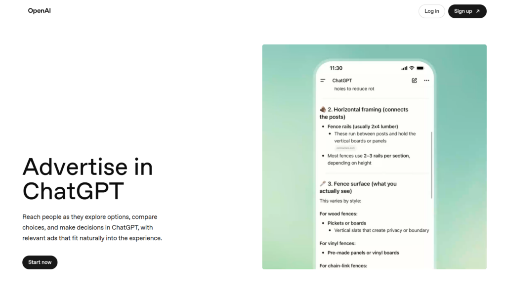 OpenAI Expands ChatGPT Ads