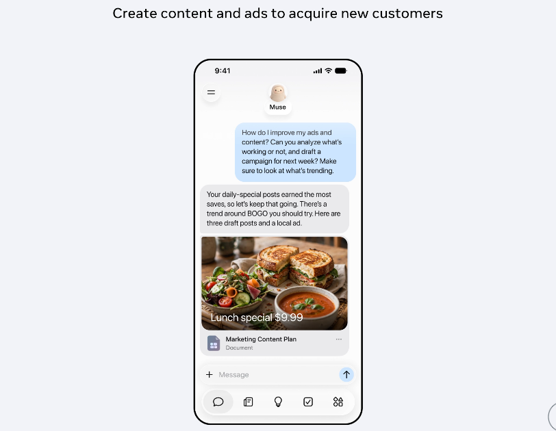 Meta Launches AI Agent For Businesses